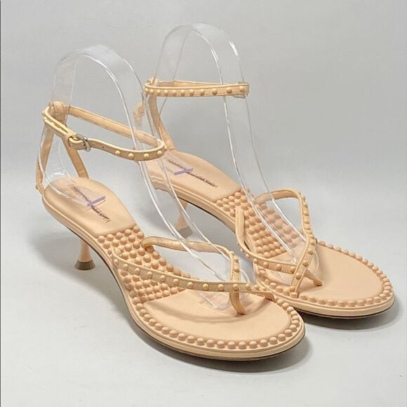 Bottega Veneta Lagoon Bubble Low Kitten Heel Sandals size 37 - Picture 8 of 14